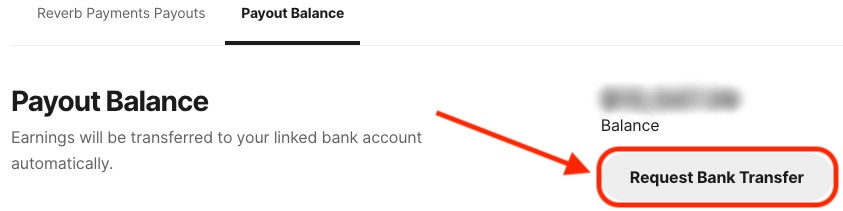 Transfer Payout Balance